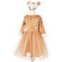 Robe et serre tete de tigre Thara 3-4 ans