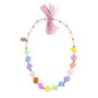 collier Hedwige arc-en-ciel