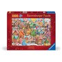 Puzzle 1000p Noël au village des cookies