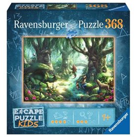 Ravensburger Escape Kids Magic Forest Contour pour puzzle 368 pièce(s) Fantaisie