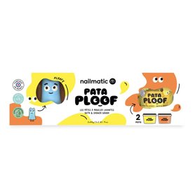 Pataploof Coffret Pates à modeler lavantes orange et jaune avec Ploofy