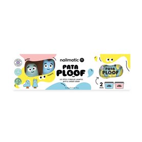 Pataploof Coffret Pates à modeler lavantes rose et bleue avec Bloop et Ploofy