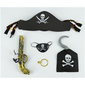 Set pirate enfant 5 pcs - Accessoires deguisement.