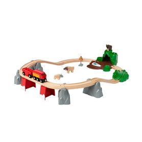 Brio 33988 Grand circuit exploration animaux nordiques