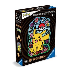 Puzzle en bois 300p Pokemon pikachu