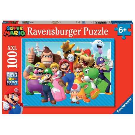 Puzzle 100 p XXL - Let s a go  - Super Mario