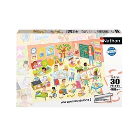 Puzzle Une journee a l ecole 30pcs