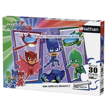 Puzzle Les Pyjamasques Et Leurs Super Véhicules