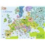 Ravensburger Puzzle 150 P - Carte D'Europe