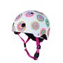 Casque Vélo et Trottinette Doodle Dots  boucle magnétique  lumière LED intégrée  Taille M