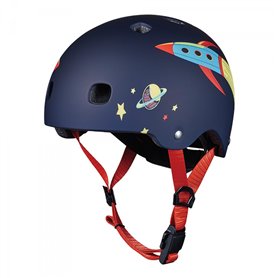 Casque Vélo et Trottinette Rocket  boucle magnétique  lumière LED intégrée  Taille M