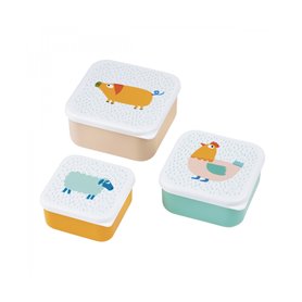 Set de 3 Lucn box - La ferme