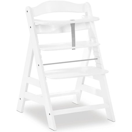 Chaise haute Alpha+B Blanc