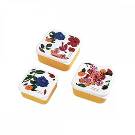 Set de 3 lunch box les hibiscus