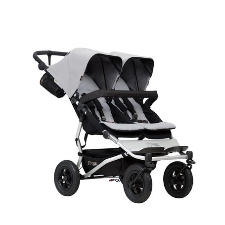 Poussette Mountain Buggy Duet V3 Silver