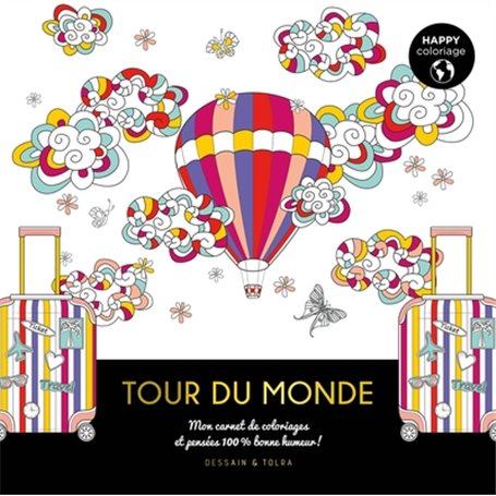 Happy coloriage Tour du monde