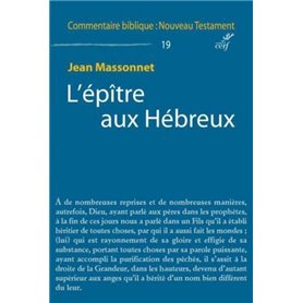 L'EPITRE AUX HEBREUX