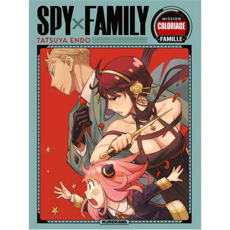 Cahier de coloriage Spy x Family