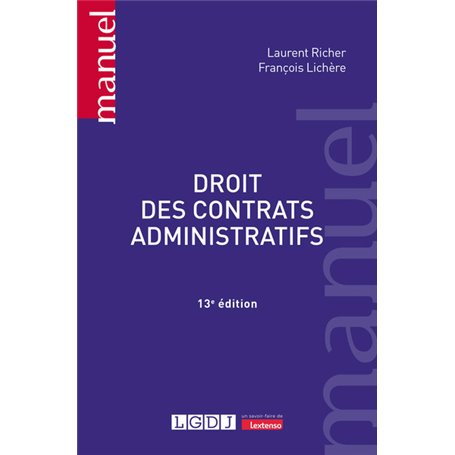 Droit des contrats administratifs