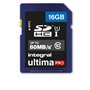 Integral 16GB ULTIMAPRO SDHC/XC 80MB CLASS 10 UHS-I U1 16 Go SD