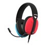 CASQUE GAMING FILAIRE SEINEN H03 POUR SWITCH ROUGE/BLEU