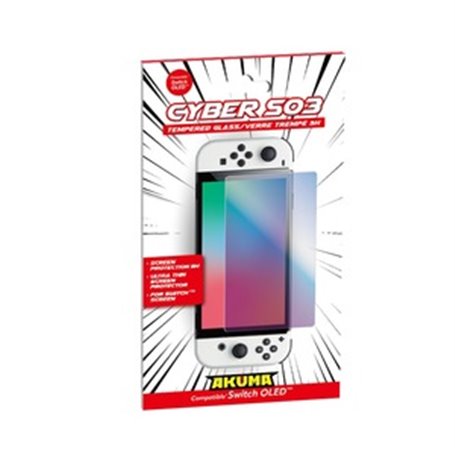 VERRE TREMPE CYBER S03 POUR SWITCH OLED