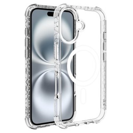 COQUE TRANSPARENTE MAGSAFE 3M IPHONE 16 PLUS