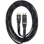 HDMI Cable Ultra HD Flat Male/Male 3m Black Bigben Audio