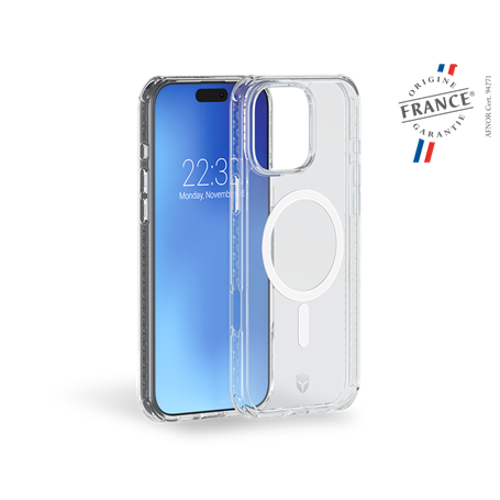 Coque Renforcée iPhone 16 Pro AIR Compatible MagSafe Transparente - Origine France Garantie - Garantie à vie Force Case