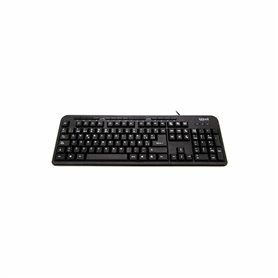 iggual CK-BASIC-120T clavier USB QWERTY Espagnole Noir