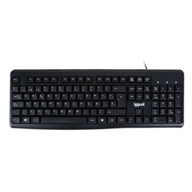 iggual CK-BASIC2-105T clavier Bureau USB QWERTY Noir