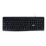 iggual CK-BASIC2-105T clavier Bureau USB QWERTY Noir