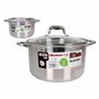 Casserole Quttin 139513 10 L Acier (2 Unités) (ø 28 x 16,5 cm)