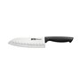 Couteau de cuisine Quttin Santoku Black 17 cm (24 Unités)