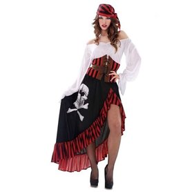 Déguisement pour Adultes Pirate 4 Pièces Femme