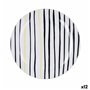 Assiette plate Bidasoa Zigzag Multicouleur Céramique Ø 26