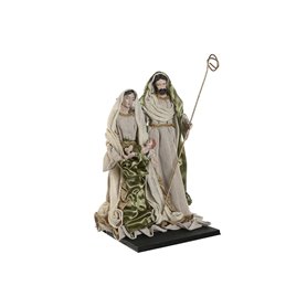 Crèche de Noël Home ESPRIT Vert Beige 27 x 24 x 40 cm Crèche de Noël Home ESPRIT Vert Beige 27 x 24 x 40 cm