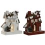 Décorations de Noël Home ESPRIT Blanc Rouge 26 x 14 x 32 cm (2 Unités)