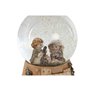 Crèche de Noël Home ESPRIT Multicouleur Résine Aluminium Verre 8 x 8 x 10 cm (4 Unités)