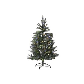 Sapin de Noël Home ESPRIT Vert Métal Polyéthylène 88 x 88 x 130 cm