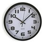 Horloge Murale Versa Noir Plastique 3