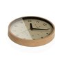 Horloge Murale Versa Beige Plastique 4 x 30 x 30 cm