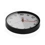 Horloge Murale Versa Noir Plastique 4 x 30 x 30 cm