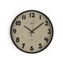 Horloge Murale Versa Beige Plastique 4 x 30 x 30 cm