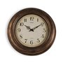 Horloge Murale Versa Antique Doré Plastique 4