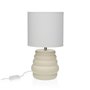 Lampe de bureau Versa Beige Céramique 40 W 17 x 32