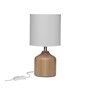 Lampe de bureau Versa Miracle Beige Céramique 14 x 28 x 10 cm