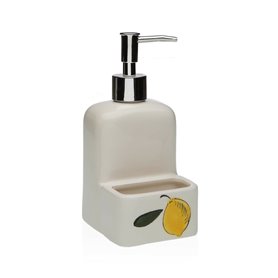 Distributeur de Savon Versa Céramique ABS Dolomite Citron 9 x 18