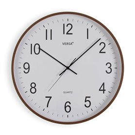 Horloge Murale Versa Plastique Quartz Bois MDF 5