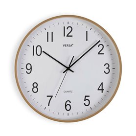 Horloge Murale Versa Plastique Quartz Bois MDF 5